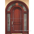 Beautiful Arch Entry Wood Door